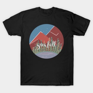 Snowfall / Nature Camping Trip T-Shirt